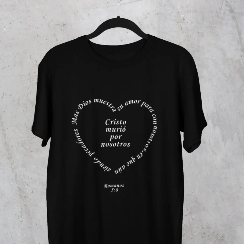 Polera - Cristo Murió Por Nosotros
