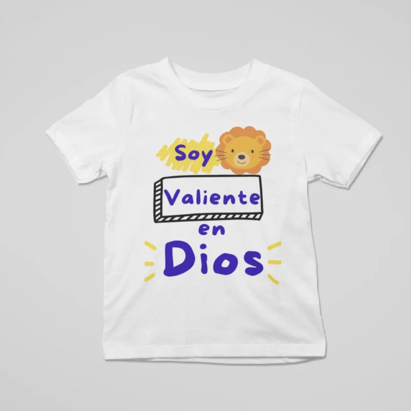 Polera - Soy Valiente en Dios