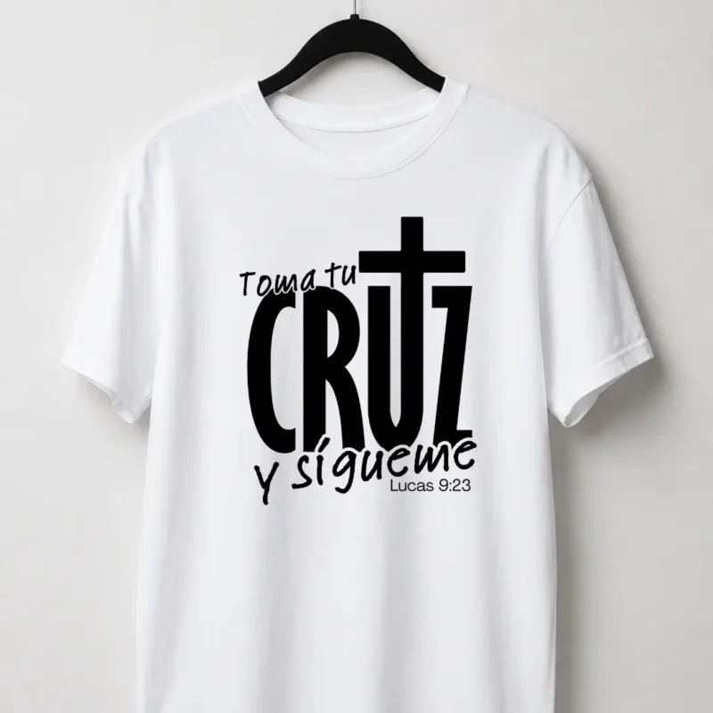 Polera - Toma tu cruz y sigueme